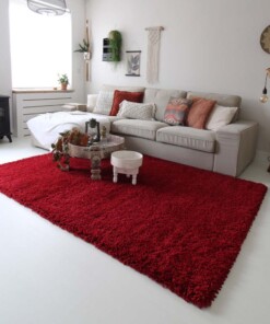 Tappeto pelo lungo - Shaggy Royal rosso