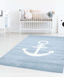 Tappeto cameretta - Anchor blu - sfeer