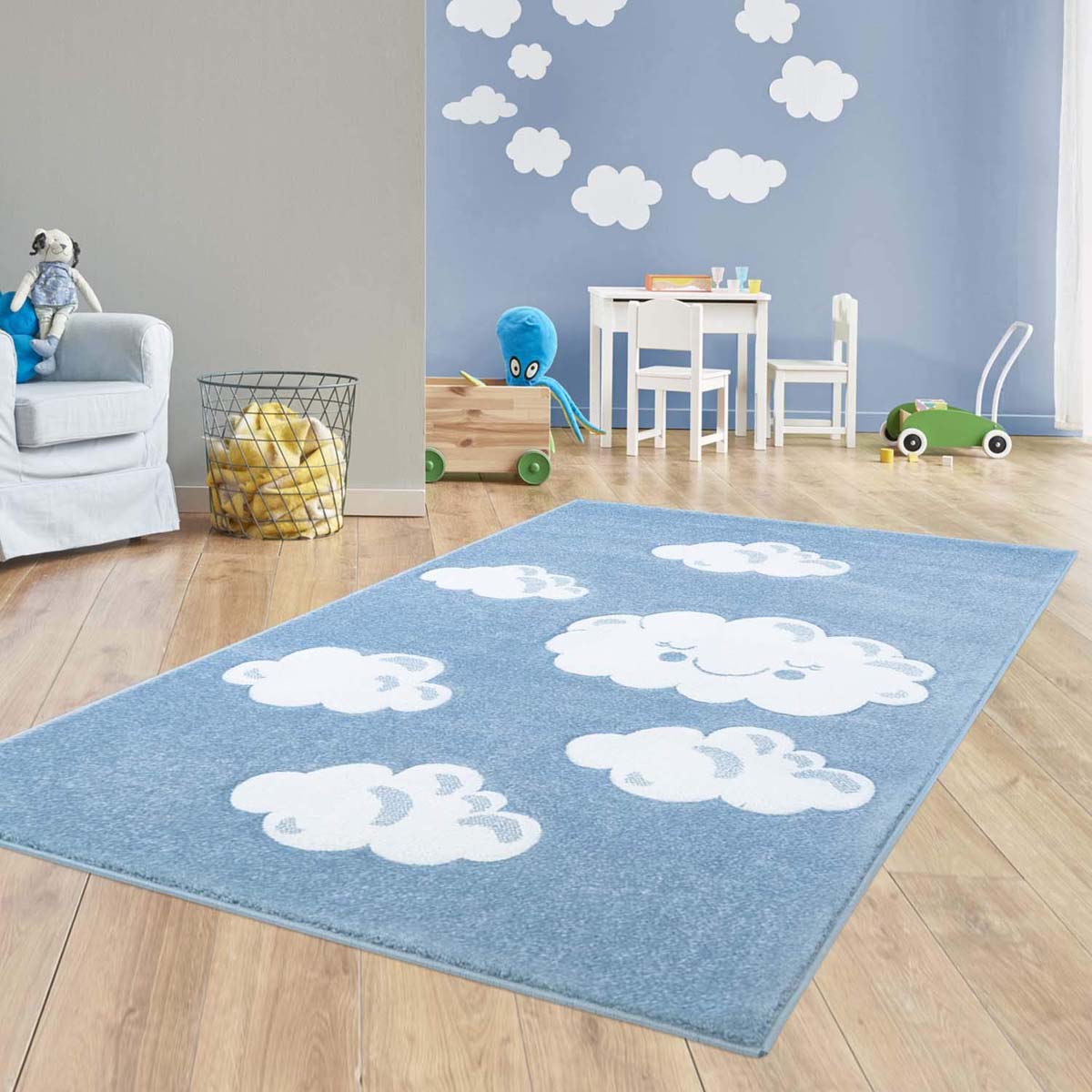 Tappeto bambini nuvola - Cloud blu - sfeer Tappeto bambini nuvola - Cloud blu - sfeer