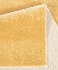 Tappeto in velluto Gala - Giallo - close up vouw, thumbnail Tappeto in velluto Gala - Giallo - close up vouw, thumbnail