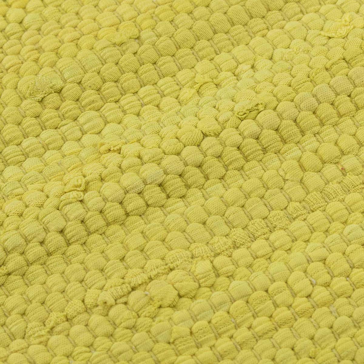 Tappeto kilim - Bomull giallo - close up materiaal Tappeto kilim - Bomull giallo - close up materiaal