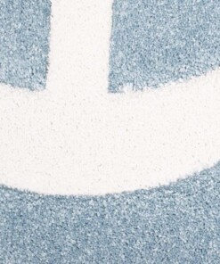 Tappeto cameretta - Anchor blu - close up materiaal, thumbnail