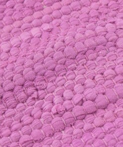 Tappeto kilim - Bomull viola - close up materiaal, thumbnail