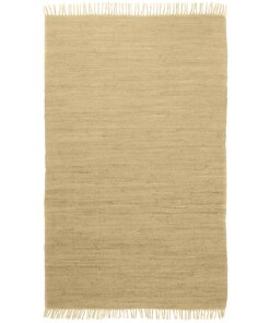 Tappeto kilim - Bomull beige - overzicht boven, thumbnail