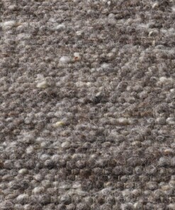 Passatoia in lana tessuto a mano Oslo - Grigio - close up materiaal, thumbnail