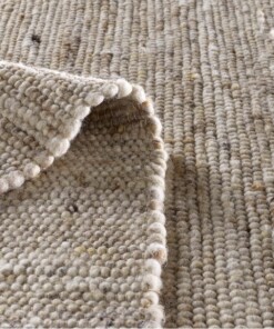 Tappeto in lana tessuto a mano Oslo - Beige/Crema Tappeto in lana tessuto a mano Oslo - Beige/Crema