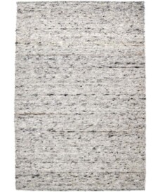 Tappeto in lana tessuto a mano Ylva - Grigio - overzicht boven, thumbnail