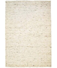 Tappeto in lana tessuto a mano Ylva - Beige - overzicht boven, thumbnail