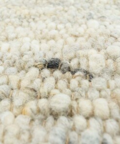 Tappeto in lana tessuto a mano Veve - Beige/Grigio - close up materiaal, thumbnail