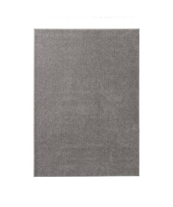 Tappeto a pelo raso Qualis - Grigio scuro - overzicht boven
