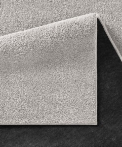 Tappeto quadrato  a pelo raso Qualis - Grigio - close up vouw, thumbnail