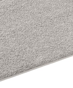 Tappeto quadrato  a pelo raso Qualis - Grigio - close up zijkant, thumbnail