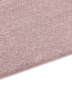 Tappeto a pelo raso Qualis - Rosa - close up zijkant, thumbnail
