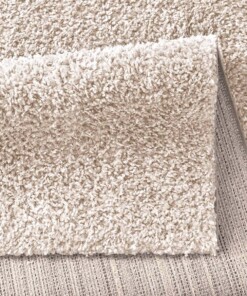 Passatoia a pelo lungo Classic - Crema - close up vouw, thumbnail Passatoia a pelo lungo Classic - Crema - close up vouw, thumbnail