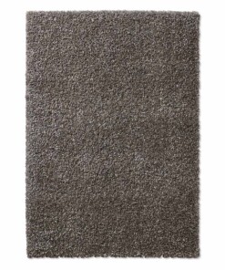 Tappeto a pelo lungo Classic - Grigio scuro - overzicht boven