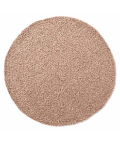 Tappeto rotondo pelo lungo - Spectrum beige - overzicht boven