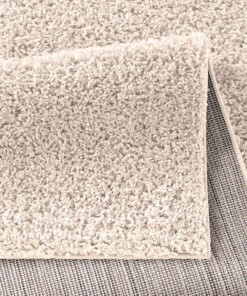 Tappeto pelo lungo - Spectrum crema - close up vouw, thumbnail