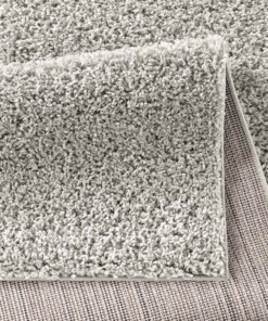 Tappeto pelo lungo quadrato - Spectrum grigio chiaro - close up vouw, thumbnail Tappeto pelo lungo quadrato - Spectrum grigio chiaro - close up vouw, thumbnail
