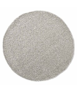 Tappeto rotondo pelo lungo - Spectrum grigio chiaro - overzicht boven