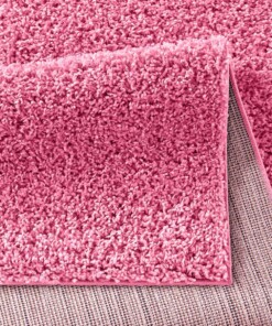 Passatoia pelo lungo - Spectrum rosa - close up vouw, thumbnail