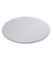 Tappeto soffice rotondo Loft - Grigio (lavabile a 30°C) - overzicht schuin, thumbnail