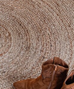 Tappeto rotondo in juta Pure - Naturale Tappeto rotondo in juta Pure - Naturale