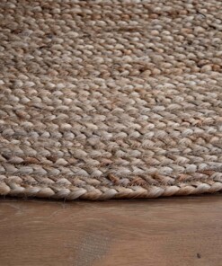 Tappeto rotondo in juta Pure - Naturale