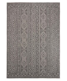 Passatoia da esterno Aztec Dreams - Grigio scuro - overzicht boven, thumbnail