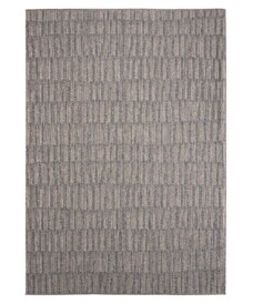 Tappeto da esterno effetto pietra - Blu scuro/Argento - overzicht boven, thumbnail