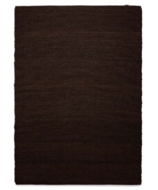 Tappeto in lana Lett - Color cacao - overzicht boven, thumbnail