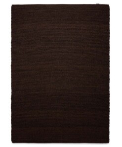 Tappeto in lana Lett - Color cacao - overzicht boven