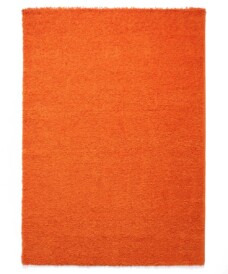 Tappeto a pelo lungo Shaggy Trend - Arancione - overzicht boven, thumbnail