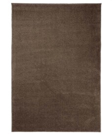 Tappeto a pelo raso Fine - Moka - overzicht boven, thumbnail