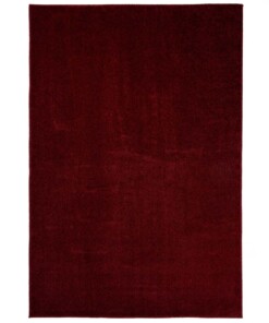Tappeto a pelo raso Fine - Rosso - overzicht boven