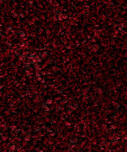 Tappeto quadrato a pelo raso Fine - Rosso - close up, thumbnail