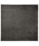 Tappeto quadrato a pelo raso Fine - Grigio - overzicht boven, thumbnail
