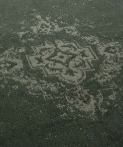 Tappeto vintage - Nomad - Verde - close up, thumbnail Tappeto vintage - Nomad - Verde - close up, thumbnail