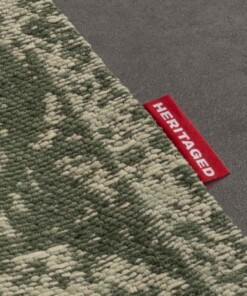 Tappeto vintage - Traditions - Verde - close up, thumbnail Tappeto vintage - Traditions - Verde - close up, thumbnail