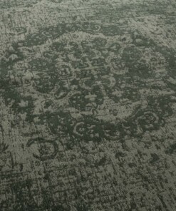 Tappeto vintage - Traditions - Verde - close up, thumbnail Tappeto vintage - Traditions - Verde - close up, thumbnail