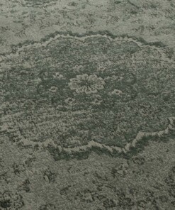 Tappeto vintage - Village - Verde - close up, thumbnail Tappeto vintage - Village - Verde - close up, thumbnail