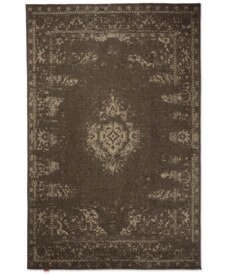 Tappeto vintage - Nomad - Grigio - overzicht boven, thumbnail