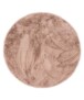Tappeto rotondo soffice a pelo lungo - Comfy Plus - Rosa - overzicht, thumbnail