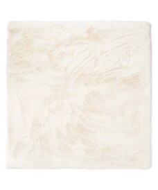 Tappeto soffice quadrato a pelo lungo - Comfy Plus - Bianco - overzicht, thumbnail