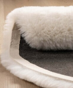 Tappeto per bambini soffice Elefante - soffice Bianco