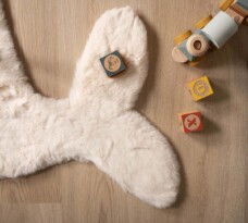 Tappeto per bambini soffice Balena - soffice Crema - overzicht sfeer, thumbnail