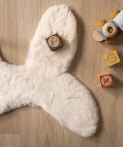 Tappeto per bambini soffice Balena - soffice Crema - overzicht sfeer