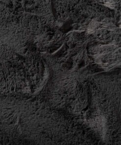 Tappeto soffice ovale - Comfy Plus - Grigio scuro