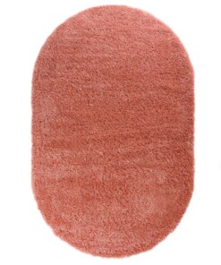 Tappeti ovali a pelo lungo - Cozy Shaggy Rosa - overzicht boven