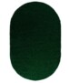 Tappeti ovali a pelo lungo - Shaggy Trend Verde smeraldo - overzicht boven, thumbnail