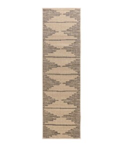 Tappeto da balcone Sunny Grotto - Beige/Nero - overzicht boven, thumbnail